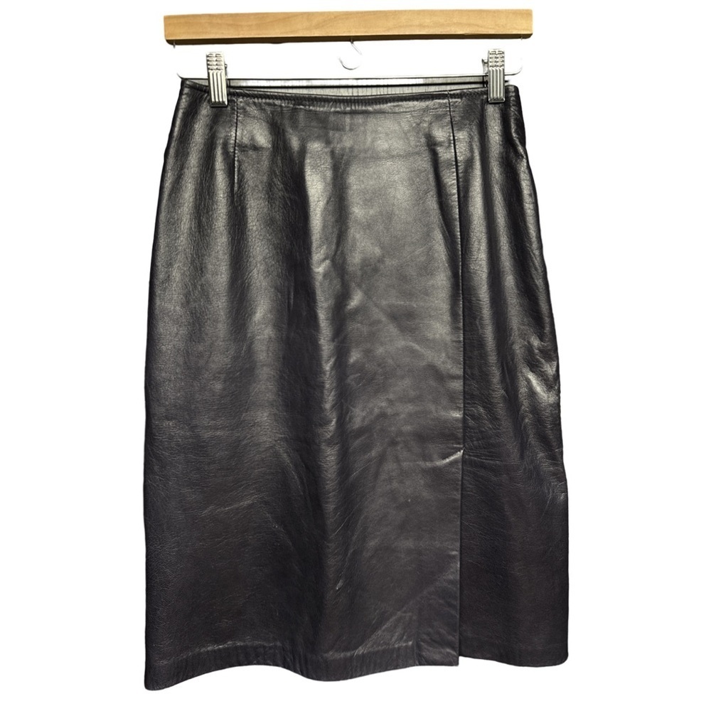 DANIER Leather Skirt Sz 6 *Like New*